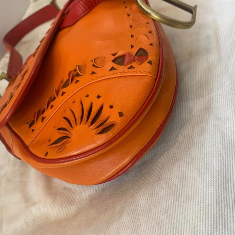 Dior 限量款雕花馬鞍-14