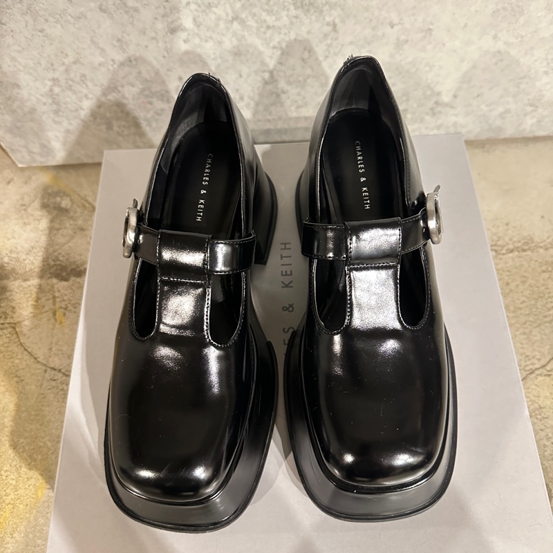 小CK T字厚底鞋-0