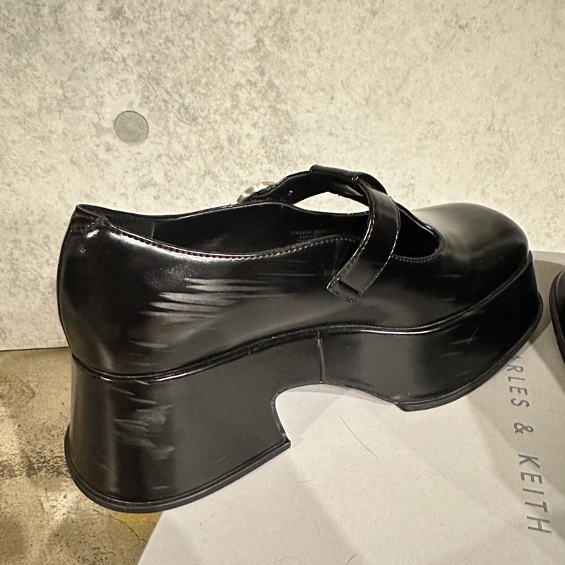 小CK T字厚底鞋-3