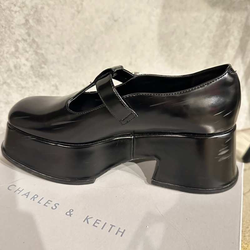 小CK T字厚底鞋-4