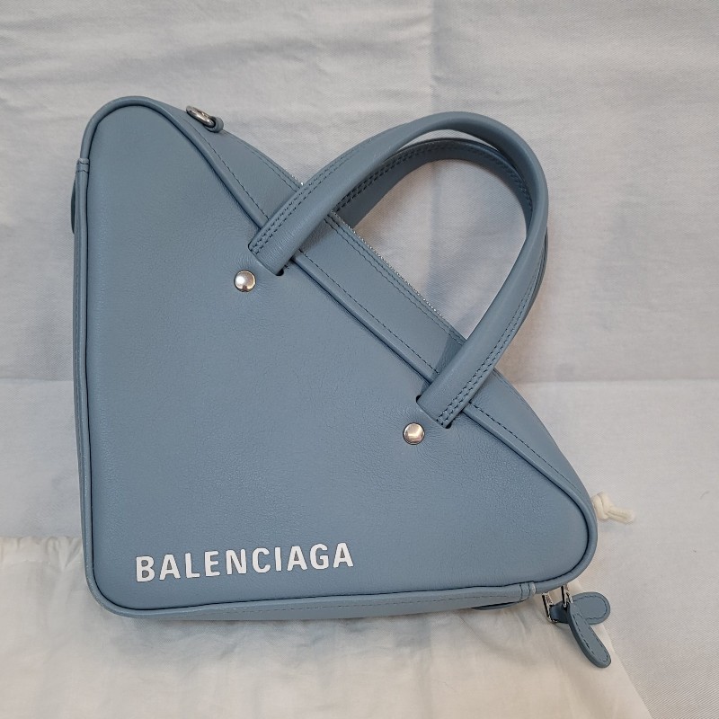 正品 巴黎世家 Balenciaga 三角鏈條包-5