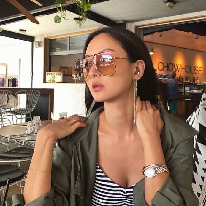 孫芸芸同款Chloe飛行款太陽眼鏡-1