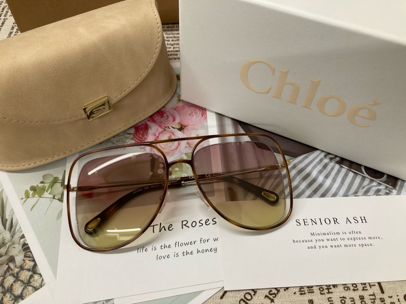 孫芸芸同款Chloe飛行款太陽眼鏡-2