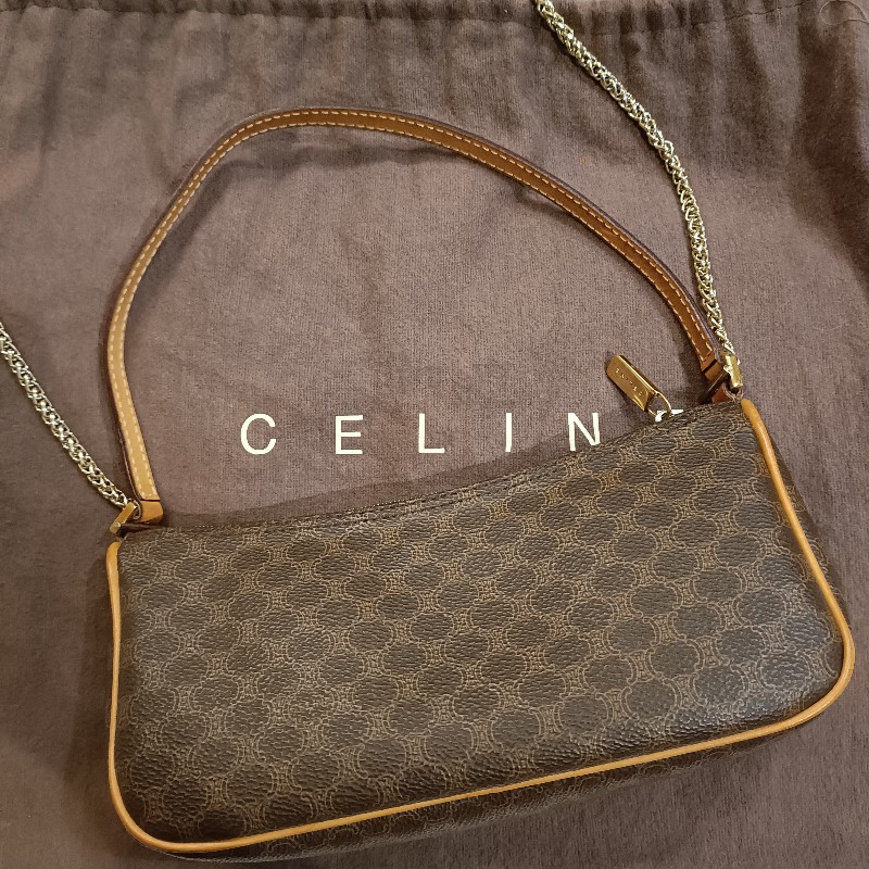 老 celine 9成新手提/腋下包 非常少見-7