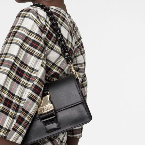 現貨新品【Versace Jeans Couture 扣環式單肩/斜背 3用包】-4