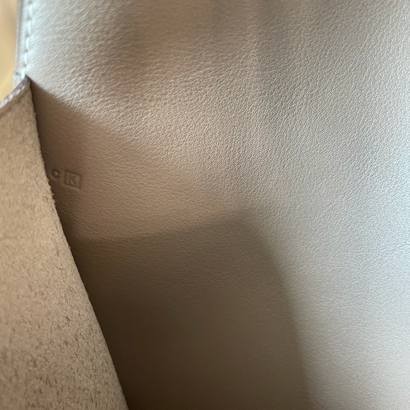 二手正品 二手正品HERMES愛馬仕onimetou大象灰swift皮斜肩背包/小包-6