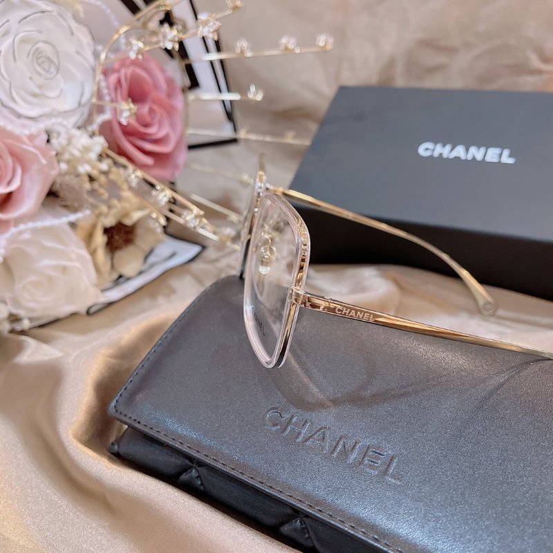 【預購】麗睛眼鏡Chanel【可刷卡分期】香奈兒 CH2195(無鏈條) 小香光學眼鏡 同款藍心湄同款 小香眼鏡-3