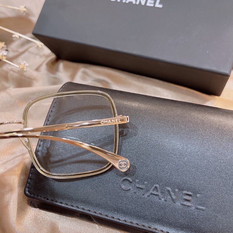 【預購】麗睛眼鏡Chanel【可刷卡分期】香奈兒 CH2195(無鏈條) 小香光學眼鏡 同款藍心湄同款 小香眼鏡-4