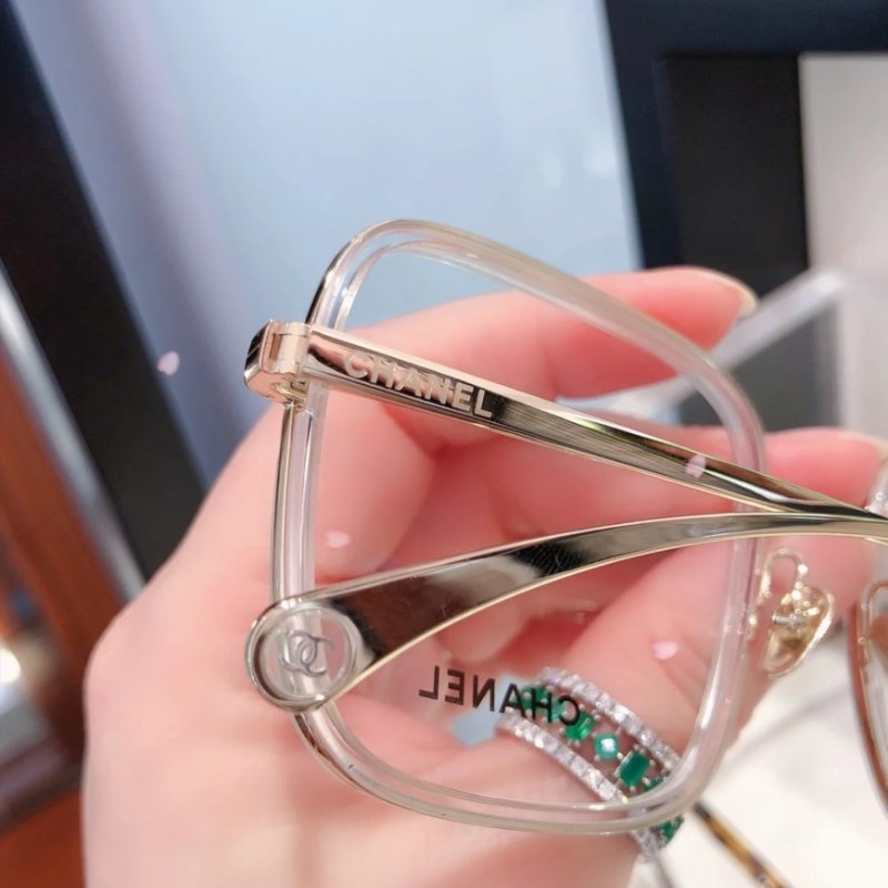 【預購】麗睛眼鏡Chanel【可刷卡分期】香奈兒 CH2195(無鏈條) 小香光學眼鏡 同款藍心湄同款 小香眼鏡-8