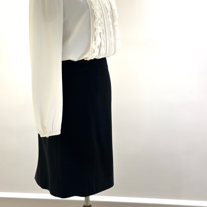 [出清價五折起，說明詳商品介紹] 22 Octobre 黑色西裝窄裙，Size 38，9成新-2