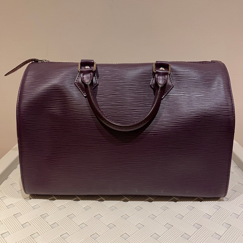 LOUIS VUITTON SPEEDY 35 紫红-1
