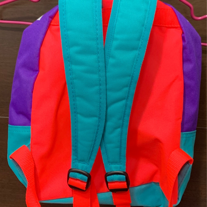 【NIKE】JUST DO IT BACKPACK 迷你撞色 女孩 / 經典後背包 紫綠橘-1