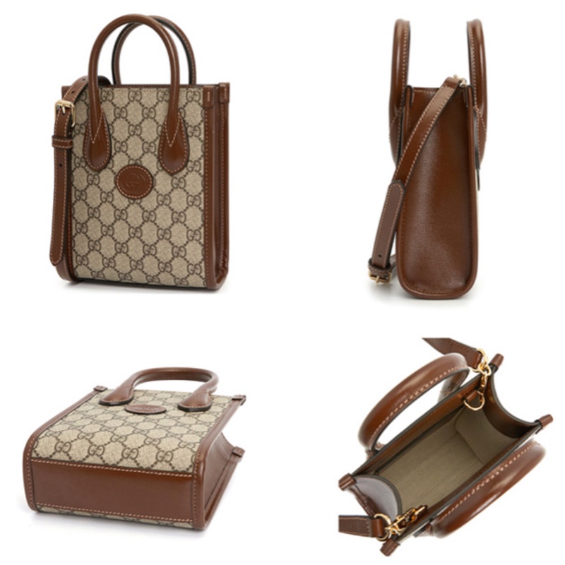 全新GUCCI 新款復古GG琴譜包-8