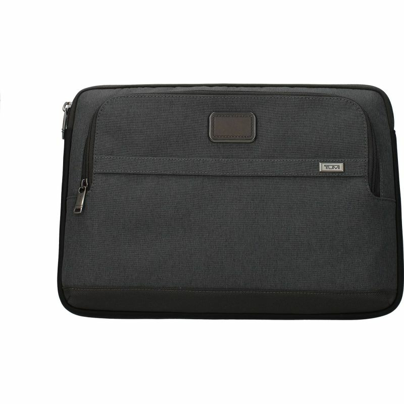 【義大利直送】全新品 Tumi iPad 保護套大號筆記本電腦保護套男士滌綸灰色無菸煤色-0