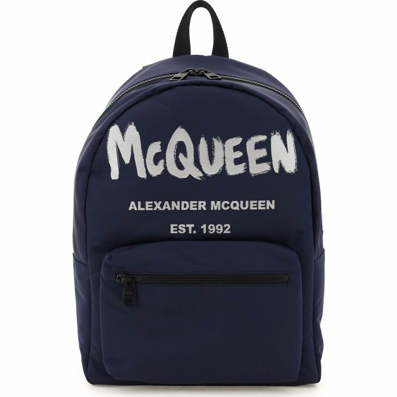 【義大利直送】全新品 METROPOLITAN 塗鴉標誌雙肩包-0