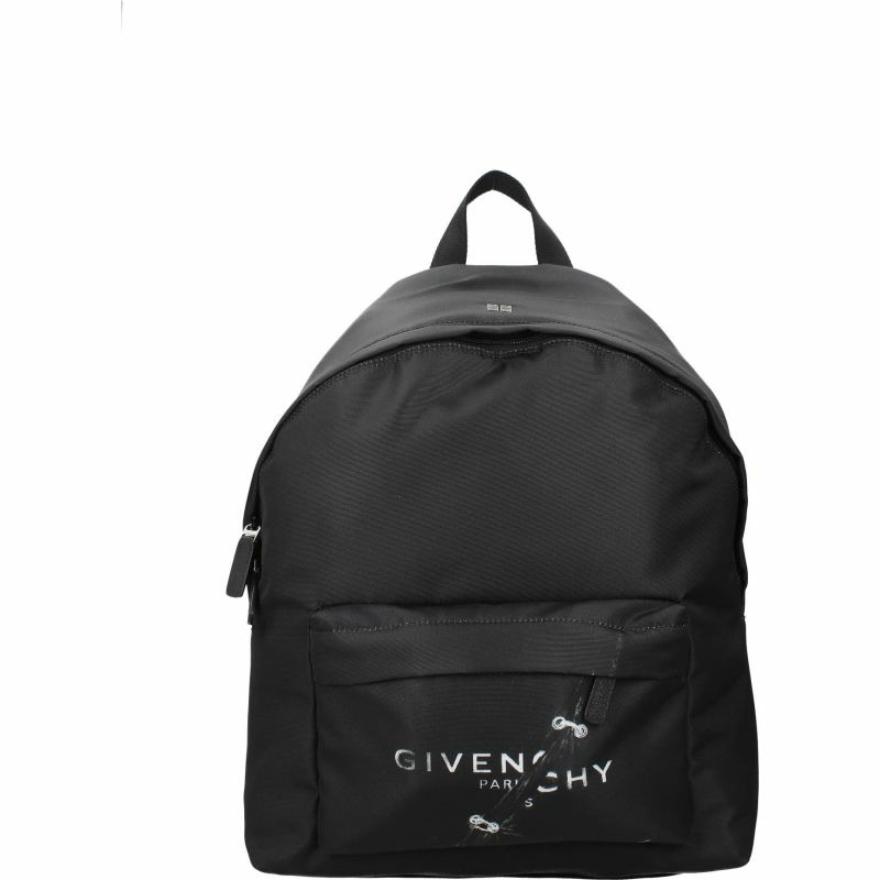 【義大利直送】全新品 Givenchy 背包和腰包必備男士面料黑色-0