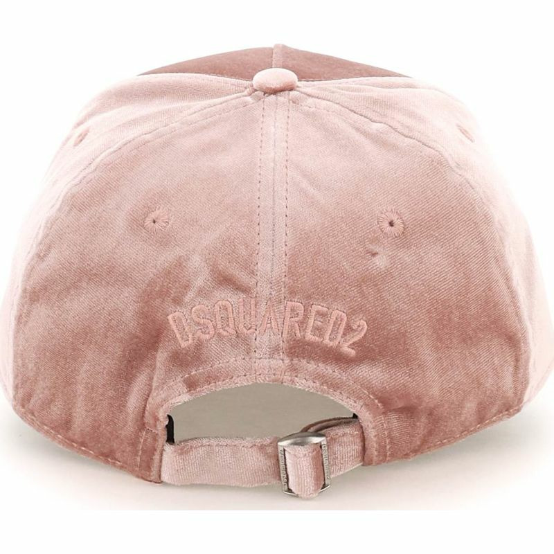 【義大利直送】全新品 “BABE”天鵝絨棒球帽-0