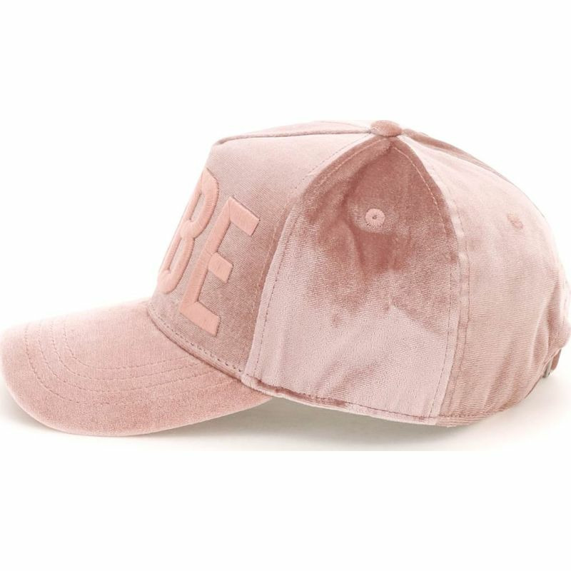 【義大利直送】全新品 “BABE”天鵝絨棒球帽-2