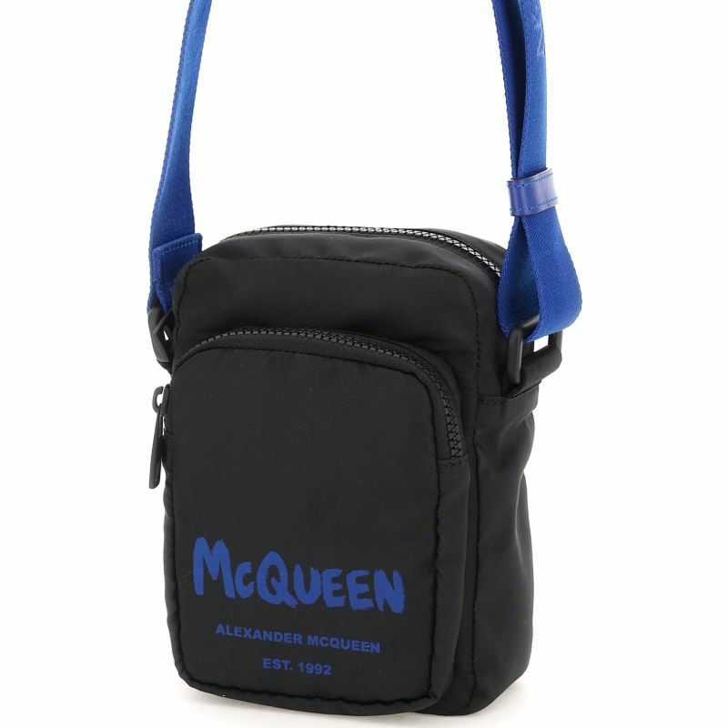 【義大利直送】全新品 MCQUEEN 塗鴉迷你都市郵差包-2