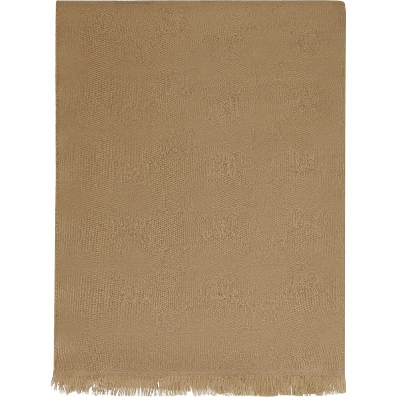 【義大利直送】全新品 阿拉伯羊絨、真絲和羊毛混紡披肩-0