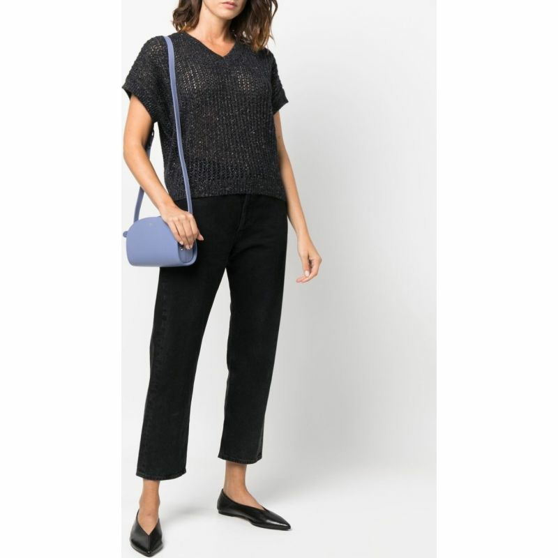 【義大利直送】全新品 SAC DEMI LUNE 迷你紫羅蘭 #HAA-2