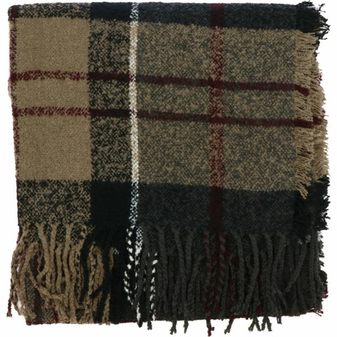 “Tartan Boucle”圍巾