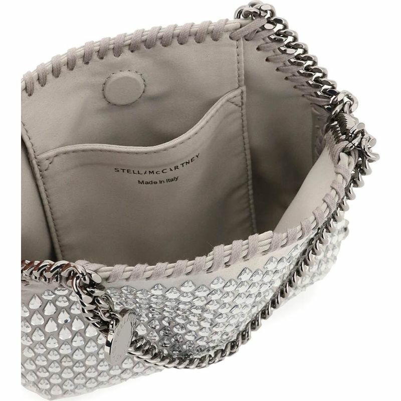 【義大利直送】全新品 迷你手袋 Falabella 配水晶-2