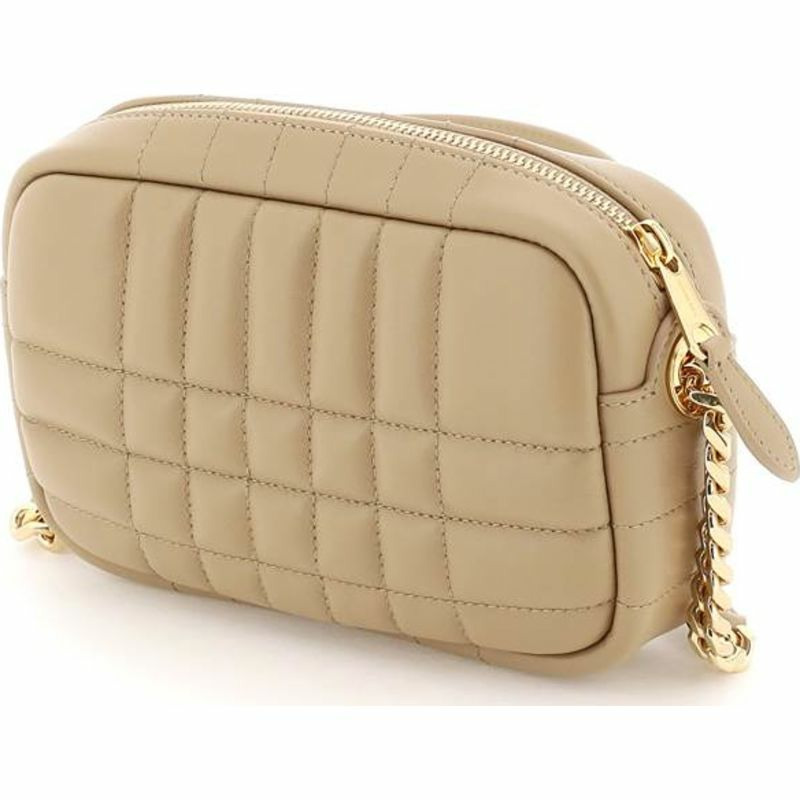 【義大利直送】全新品 絎縫皮革迷你“LOLA”相機包-2