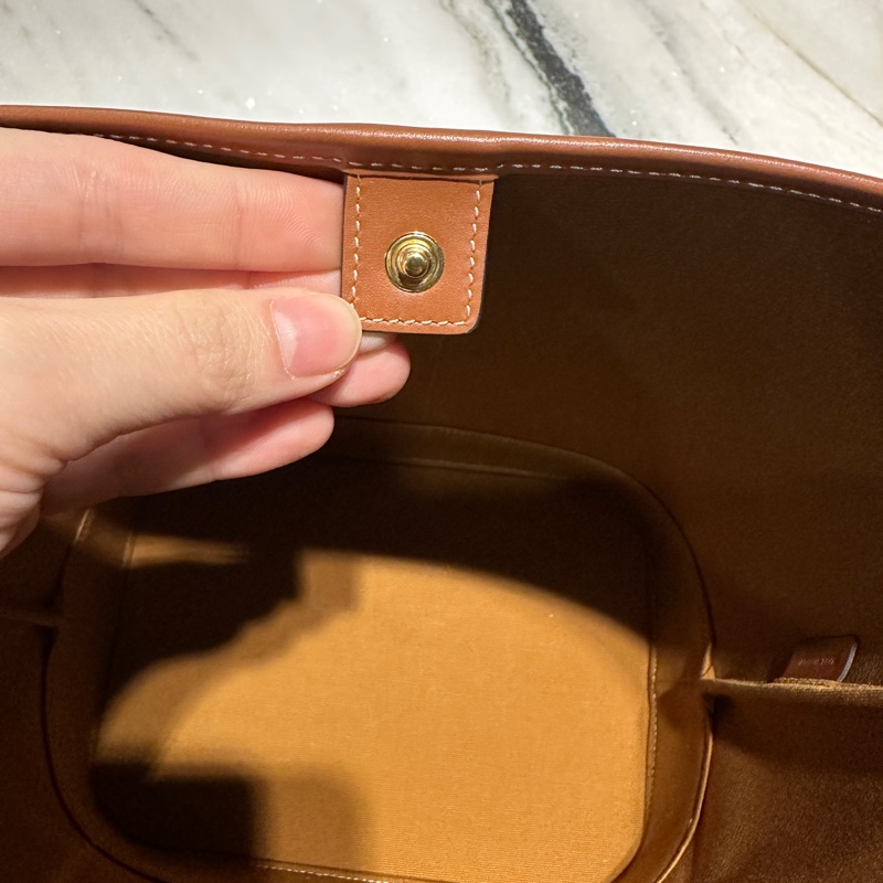 Celine 水桶包 中款 經典老花-10