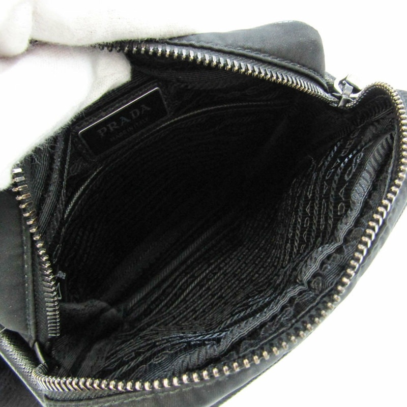 【日本直送】Prada 2VH112 女士，男士皮革，尼龍單肩包黑色-2
