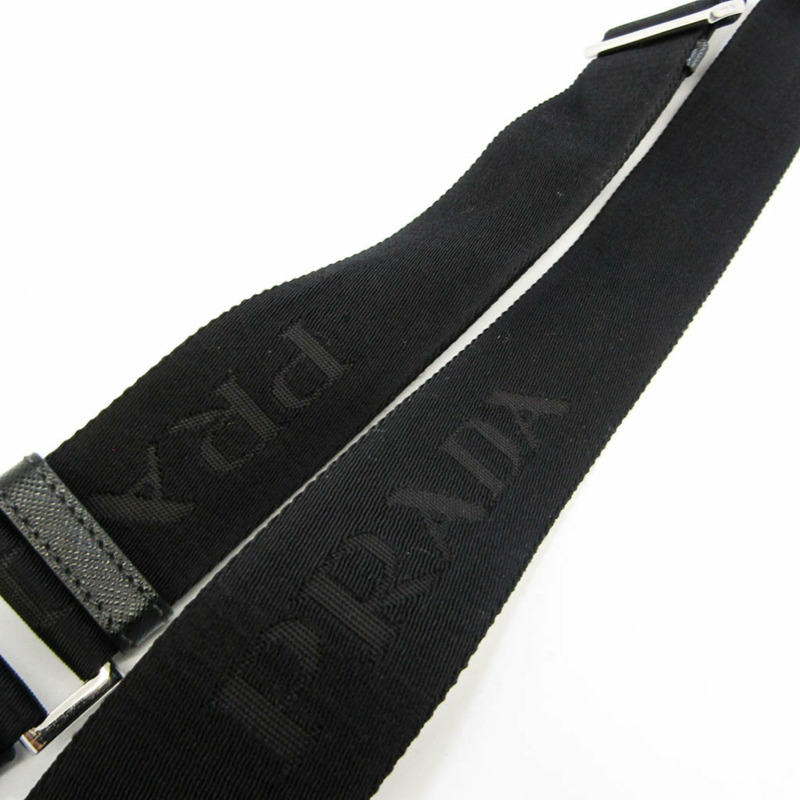 【日本直送】Prada 2VH112 女士，男士皮革，尼龍單肩包黑色-6