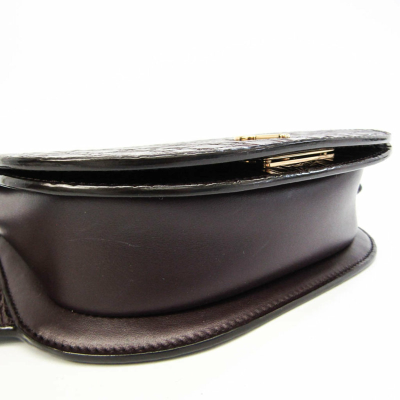 【日本直送】Bally CLAYN BELT.C 女士帆布、皮革單肩包 黑色、深紫色、白色-3