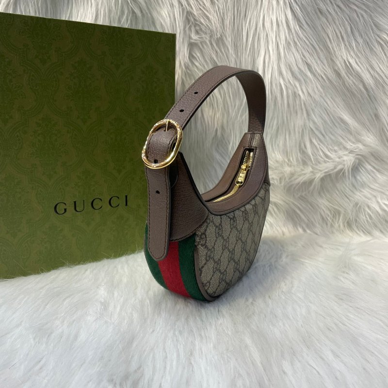 Gucci Ophidia老花小彎月-1