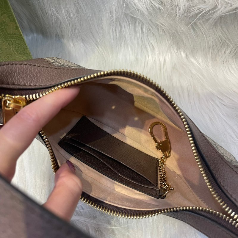 Gucci Ophidia老花小彎月-6