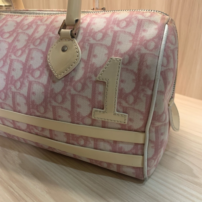 Dior vintage 老花長版波士頓-4