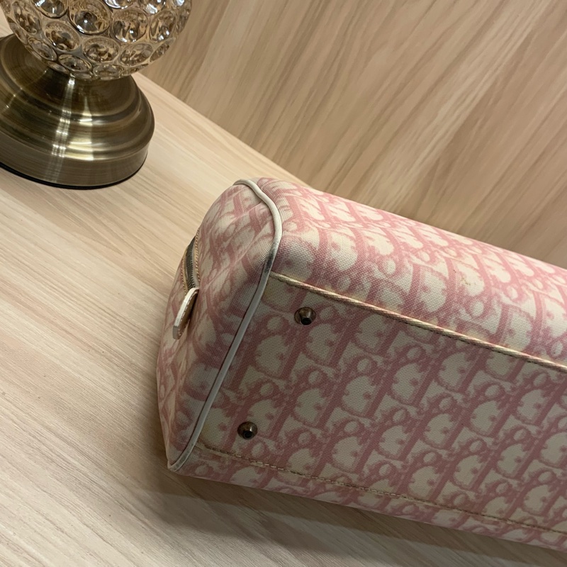 Dior vintage 老花長版波士頓-8