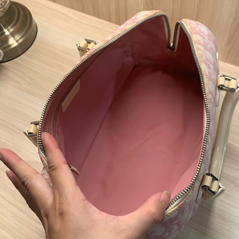 Dior vintage 老花長版波士頓-13