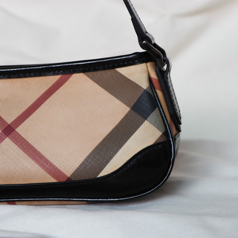 【Vintage】Burberry Nova Check 經典格紋腋下包-2