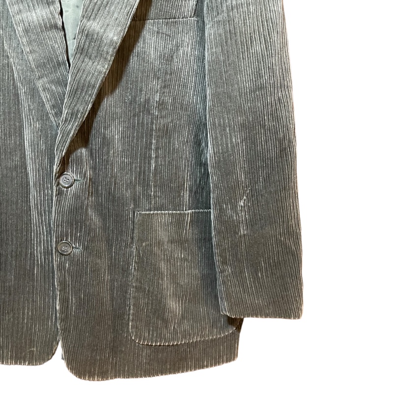 顛復古⚡️復古綠色粗燈芯絨口袋西裝外套❤️男女皆可F0118020-6