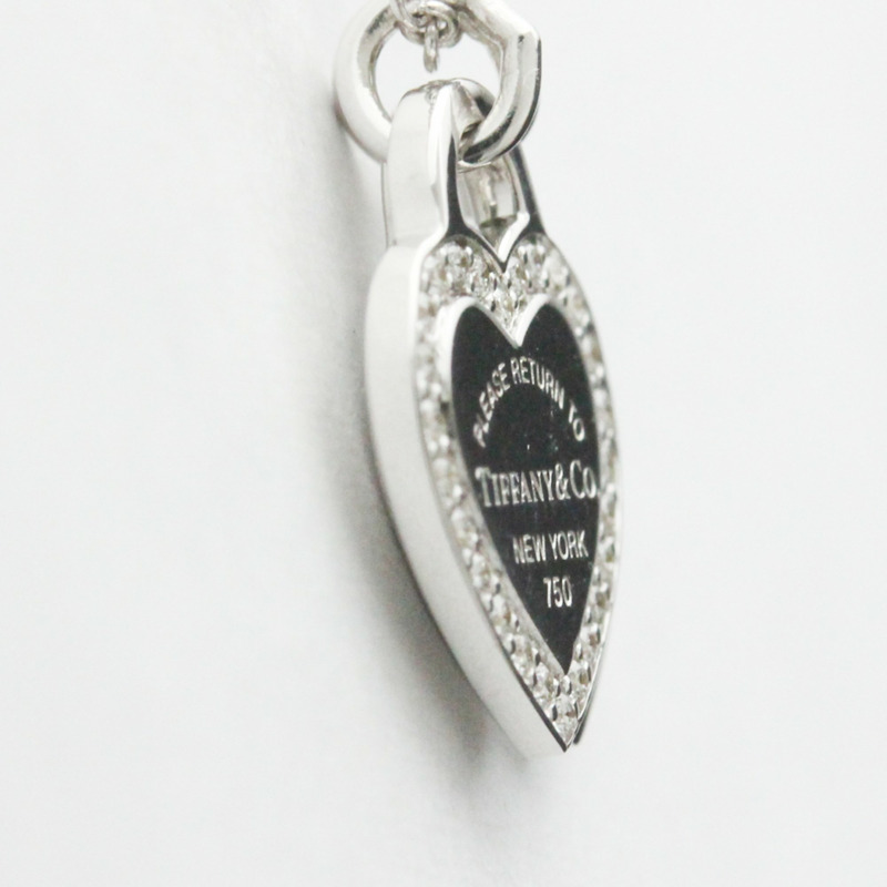 【日本直送】TIFFANY Return To 蒂芙尼心形吊墜鑽石18K白金項鍊BF557161-2