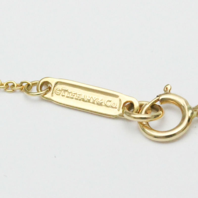 【日本直送】TIFFANY Atlas Open Medallion Necklace 鑽石18K黃金項鍊BF557172-6