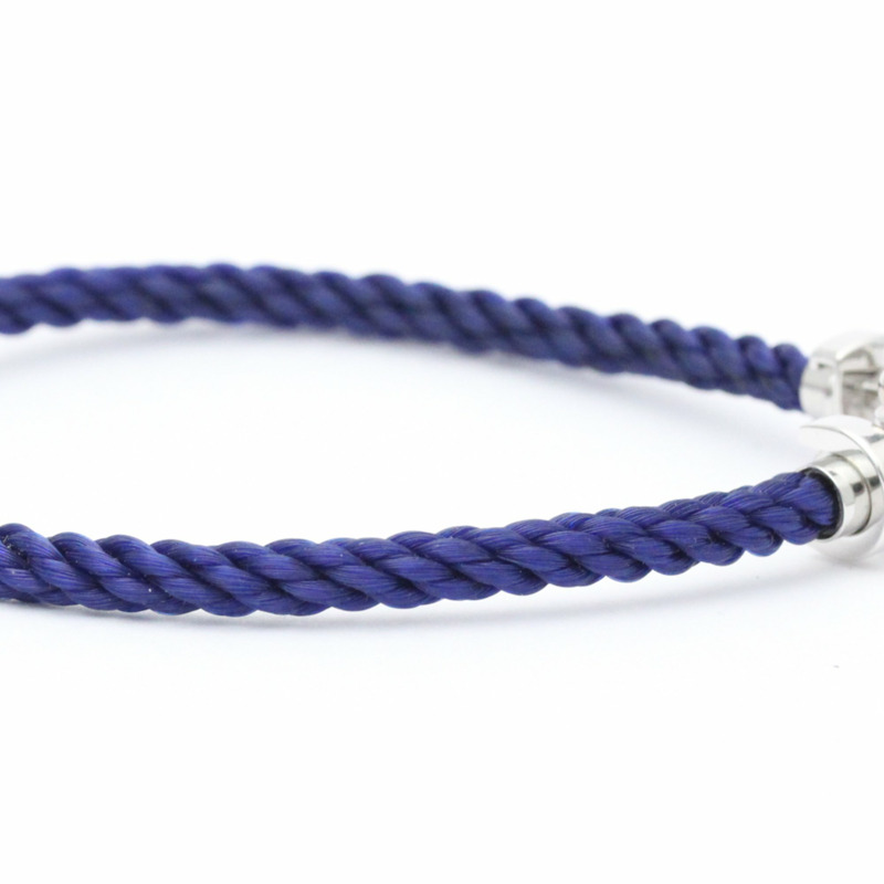 【日本直送】拋光 FRED Force 10 大號型號 #20 18K 白金鋼手鍊 FVJW001212-3