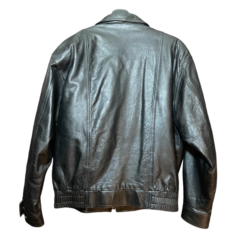 顛復古⚡️西班牙製綿羊皮騎士翻領皮衣❤️男女皆可F0127006-6