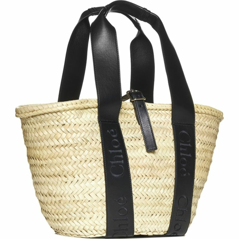 【義大利直送】全新品 CHLO HANDBAGS黑米色手提包-1