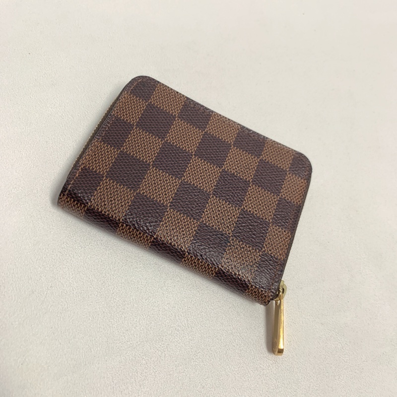 Lv格紋零錢卡夾包 N63070-5
