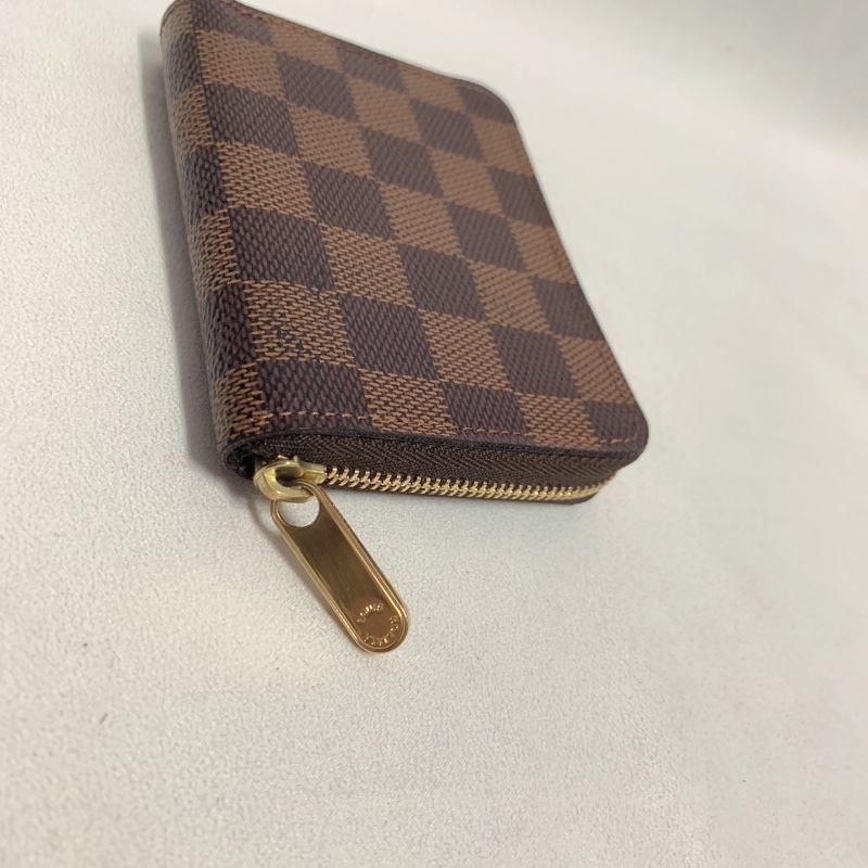 Lv格紋零錢卡夾包 N63070-8