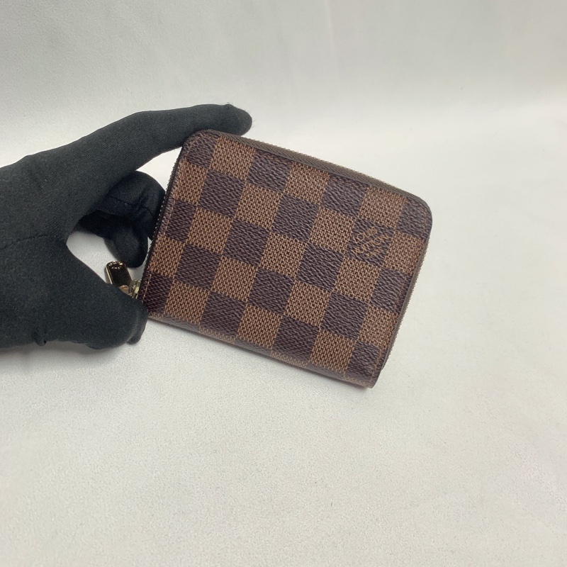 Lv格紋零錢卡夾包 N63070-9