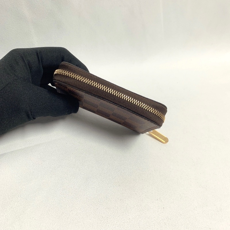 Lv格紋零錢卡夾包 N63070-11