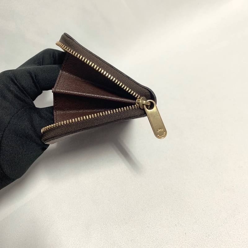 Lv格紋零錢卡夾包 N63070-15