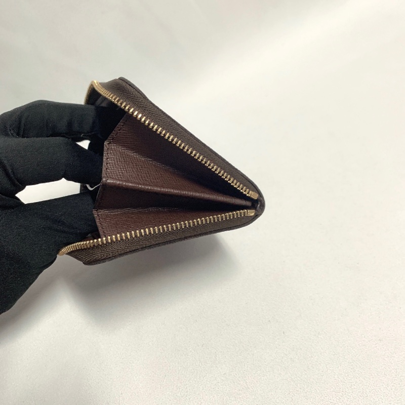 Lv格紋零錢卡夾包 N63070-16